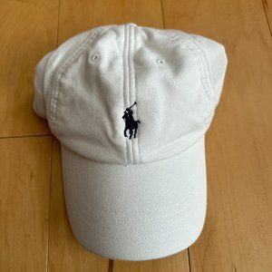 Ralph Lauren Adjustable White Hat
